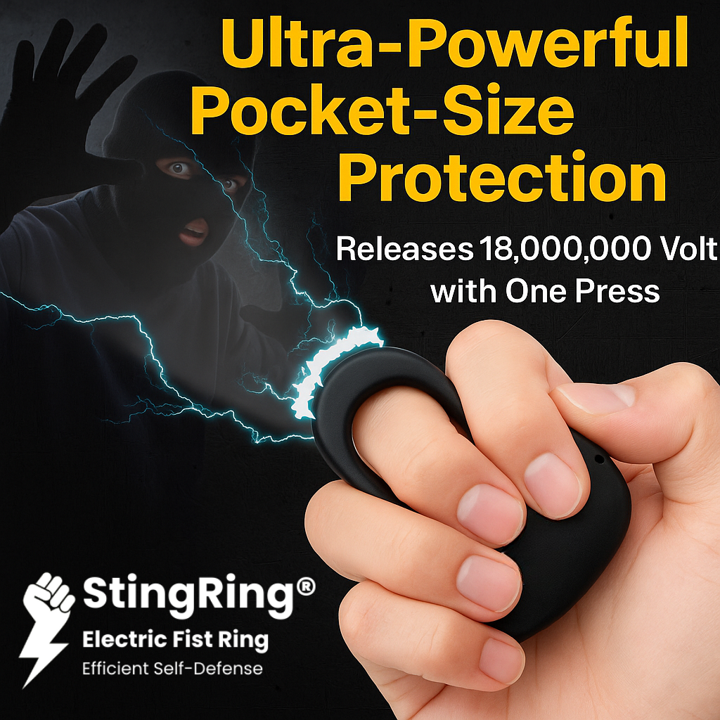 StingRing® Electric Fist Ring (Self-Defense)